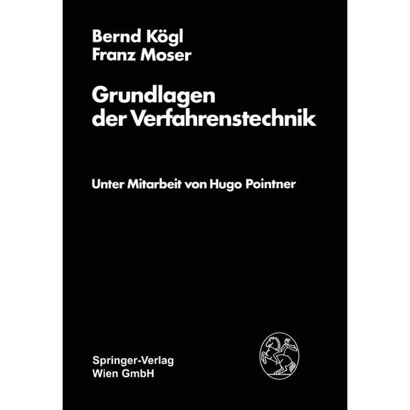 Grundlagen Der Verfahrenstechnik, (Paperback)