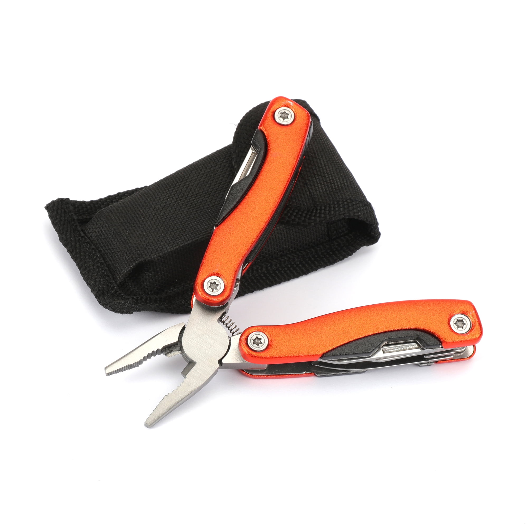 Ozark Trail Aluminum 11-in-1 Compact Fishing Multitool with Sheath