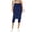 Blue, variant on Womens Skirts Built In Capri Legging Pocket Knee Length Skirts Mini Tennis Skirts Elastic Waist Golf Hiking Outdoor Sports Active Wear