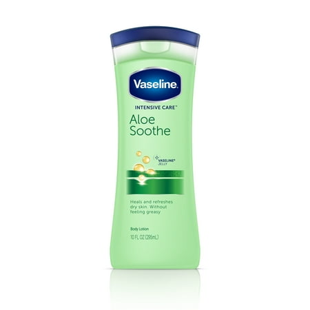 (2 pack) 40% OFF | (2 pack) Vaseline Intensive Care Body Lotion Aloe Soothe 10 oz