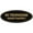 Black Gold, variant on Signs ByLITA Oval No Trespassing Private Property Sign - Laser-Engraved Lettering | Durable ABS Plastic | Vibrant Colors | Powerful Foam Tape (Ivory/Dark Brown) - Small