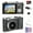 Black with 32GB Card, variant on Kids Digital Camera with 32GB SD Card, FHD 1080P 48MP Vlogging Photography Camera 16X Zoom Video Camcorder for Boys Girls Teens Seniors Students Gift