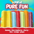 thumbnail image 3 of Budget Saver Twin Pops, Assorted Flavors, 18 Count, Frozen Popsicles, Cherry, Banana and More, 3 of 9