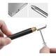 thumbnail image 4 of Juego de herramientas para cortar vidrio Punta de carburo de alimentación de aceite estilo lápiz de 2 mm-20 mm con 2 cuchillas adicionales y destornillador, 4 of 5