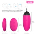 thumbnail image 3 of Huevo vibrante femenino divertido huevo saltador control remoto inalámbrico multifrecuencia fuerte vibración juguete sexual masturbación máquina sexual, 3 of 5