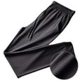 thumbnail image 2 of Zylarhe Casual Pants for Men Unisex Stretch Quick Drying Pants Casual Elastic Waist Drawstring Stretch Pants Pants Men Slim Fit, 2 of 9