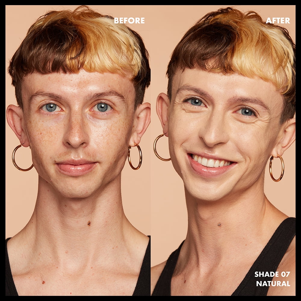 NYX Professional Makeup Total Control Pro Drop Foundation, Skin-true buildable coverage, clean vegan formula, Natural