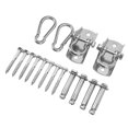 thumbnail image 3 of Hamac Suspendu Matériel, Stable 304 Acier Inoxydable Forte Charge Portant Cintres Oscillants pour Intérieur, 3 of 8
