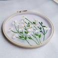 thumbnail image 2 of Embroidery Kit Chinese Style Three-dimensional Transparent Yarn Hand Embroidery Set With 8.6” Embroidered Shed, 2 of 6