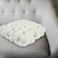 thumbnail image 1 of Maoww Modern Knot Cushion Soft Mat Creative Throw Pillows for Cafe Bedroom Decor Beige, 1 of 9