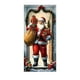 thumbnail image 2 of Decoraciones navideñas, adornos navideños, regalos de Navidad. Cortina de puerta navideña con Papá Noel. Decoración para fiestas navideñas. Cortina de puerta decorativa. Decoración para colgar en la p, 2 of 6