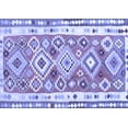 thumbnail image 1 of Ahgly Company Indoor Rectangle Oriental Blue Traditional Area Rugs, 2' x 3', 1 of 4