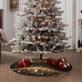 thumbnail image 6 of Bingfone Christmas Tree Skirt Mat Christmas Decoration Interior 30"-2024 Happy New Year, 6 of 8