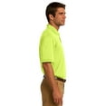 thumbnail image 2 of Port & Company 55 Ounce Jersey Knit Pocket Polo (KP55P) Safety Green, 3XL, 2 of 5