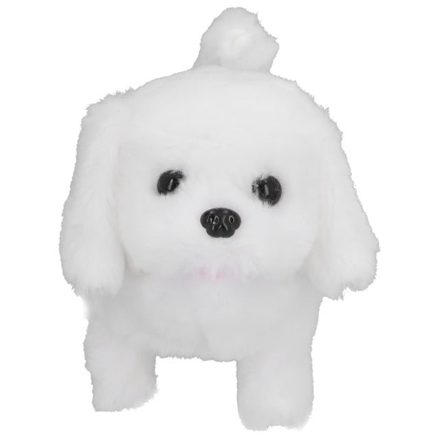 Perro interactivo de felpa Material de felpa calma las emociones del bebé perro de peluche eléctrico para interior para sala de estar para niño para bebé ANGGREK Otros