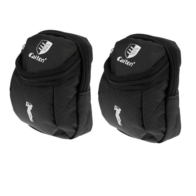 2x Mini Bolsa de Cremallera DYNWAVEMX para Pelotas de golf