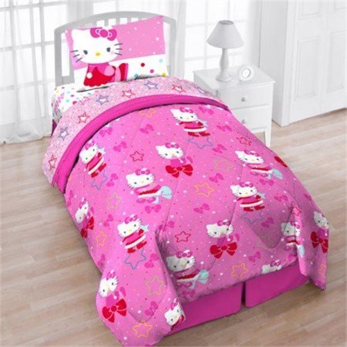 Hello Kitty Twin Comfoter Set