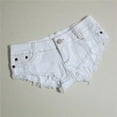 thumbnail image 5 of Ulitacool Summer Shorts For Women High Waist Cotton Sports Pants Loose Sports Shorts Fashion Wear 3Xl S White, 5 of 5