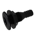 thumbnail image 4 of jiaping 2x5/8'' Black Plastic Marine Yacht Bilge Pump Thru-Hull Fittings for Boat , Black, 2 Pcs, 4 of 9