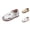 Silver, variant on Dress Shoes for Girls Kids Toddler Spring Summer Lightweight Breathable Casual Flats Solid Color Smart Leather Sneakers Sandals