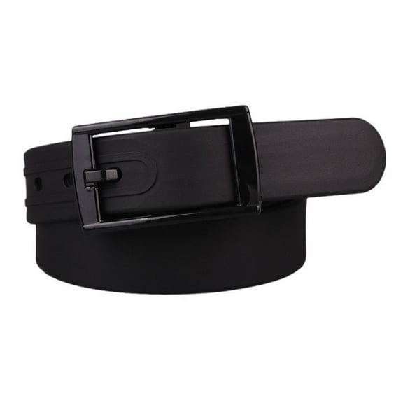 SWSMCLT Women's Fashion Adjustable Belts Silicone Belt Regular Fit Basic Harem Square Summer Casual Fall Black Small-X-Large
