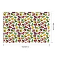 thumbnail image 3 of Vsdgher Colorful Fruits Print Outdoor Decorative Flag 4x6ft, Suitable for outdoor decoration, can be hung indoors, on outdoor lawns, balconies, parties, 3 of 5