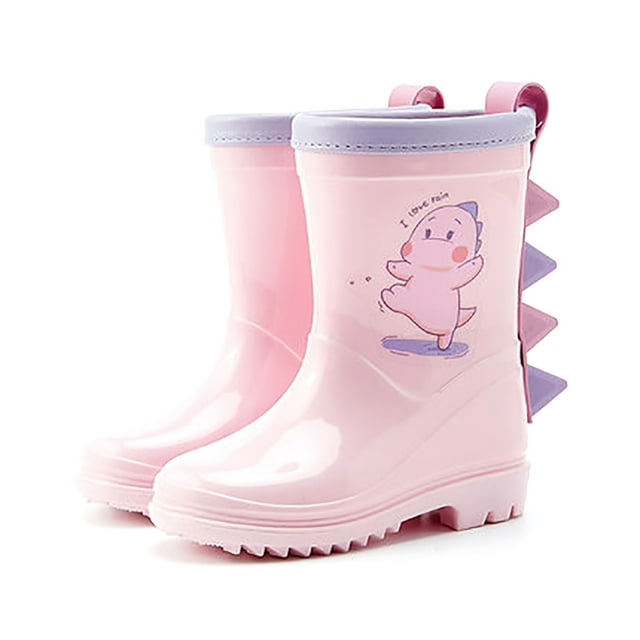 Rubber Boots Waterproof Fashion Creative Dinosaur Rain Shoes Rain Boots