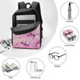 thumbnail image 3 of Cartoon My Melody Backpacks Basic Shoulder Daypack Bookbag Satchel Knapsack Rucksack-XTYD1828, 3 of 3