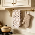 thumbnail image 4 of PYURTEP Weave Kitchen Towels 2 Pcs Ultra Soft Cotton Cleaning Rags Super Absorbent Quick Drying Dish Towels for Kitchen Cleaning, 4 of 6