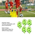 thumbnail image 3 of Kids Training Tank Sleeveless Practice Pinnies Sunshade with Shirts, 5PCS, Football Training, 3 of 7