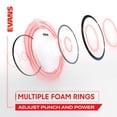 thumbnail image 4 of Cabezal de batería Evans EMAD Clear Tom Hoop 16, 4 of 6