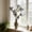 White, variant on 7-Head Artificial Butterfly Bouquet, Silk Flowers for Indoor Window Display & Outdoor Garden Decor, UV-Resistant Faux Floral Arrangement