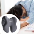 thumbnail image 4 of Generic Office Chair Memory Neck Support Backrest Pillow Multifunction Headrest Chair Lumbar Pillow for Bed Reading Sleeping Home, Dark Grey, 4 of 7
