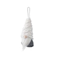 thumbnail image 1 of Toystoory Muñeco de gnomo de Navidad para el hogar, diseño de escena de adorno colgante interesante, decoración de árbol de Navidad, Blanco, 1 of 6