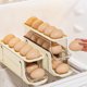 thumbnail image 5 of Porta huevos tipo tambor Cajas de almacenamiento de huevos que ahorran espacio Dispensadores de huevos para frigorífico Porta huevos de encimera Porta huevos delgados, 5 of 5
