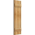 thumbnail image 2 of 10 3/4"W X 36"H Timbercraft Two 5 3/8" Boards Joined Board-N-Batten Shutters, Rough Sawn Western Red Cedar (Per Pair), 2 of 13