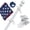 white., variant on AEASKIEY Black Flagpole Tangle Free for Outside, Heavy Duty without Bracket for Outdoor, Car, 6ft