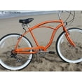 thumbnail image 5 of Firmstrong Urban Man, 26", Men's, Seven Speed, Orange, 5 of 5
