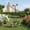 A Set-6.2ft Dark Blue 4-Blade Windmill, variant on BAYUELSWU 6.2Ft Ornamental Windmill, Backyard Garden Decorationl Windmill, Outdoor Weather Resistant Windmill w/ 3 Legs Durable for Yard, Garden, Patio, Lawn (Yellow)