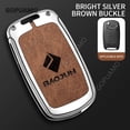 thumbnail image 5 of For Baojun C 3 buttons 510 730 360 560 RS-5 530 630 310 E100 310W Keychain Shell Zinc alloy+leather Car Remote Key Cover Case, 5 of 13