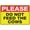 Warning Sign 3, variant on Please Deliver All Packages To Back Door Sign Warning Sticker-Security Sign Outdoor Sign 8"x12"