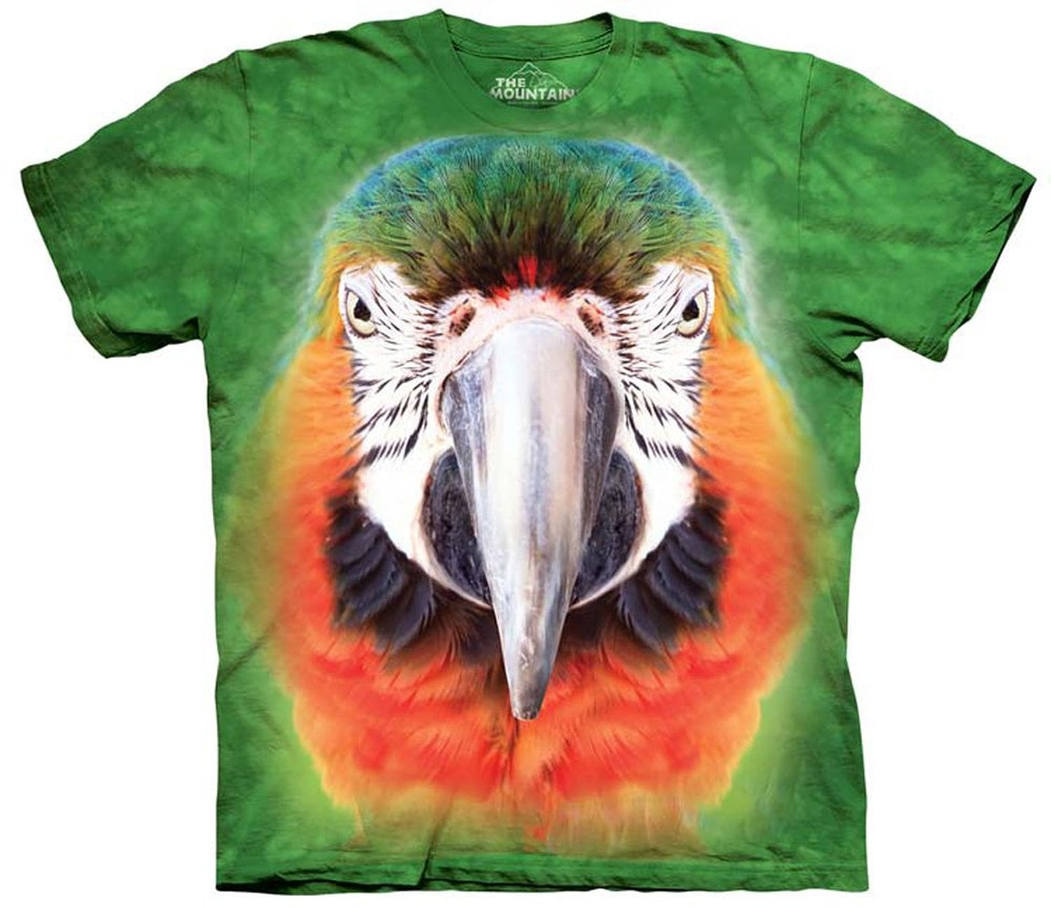 Men's Big Face Parrot T-shirt 