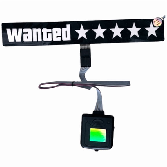 Windshield Electric Wanted Car LED White Light Up Window Stickers for JDM Glow Panel Decoration Accessories