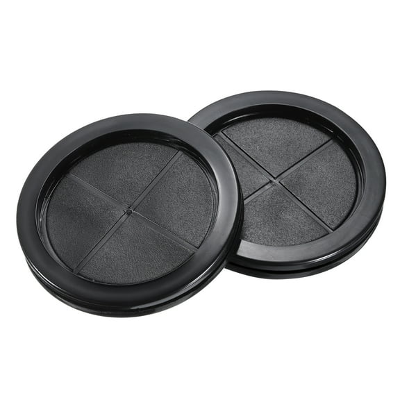 Rubber Grommet Round Double-Sided Mount Dia 120 mm ID 110 mm for Wire Protection Pack of 8