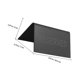 thumbnail image 2 of NUOLUX 2Ud Carteles Para Reservación De Asiento De Acero Inoxidable Negro Con Estable, 2 of 8