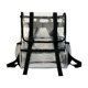 thumbnail image 1 of Mochila transparente Yuyangstore PVC impermeable negro, 1 of 8