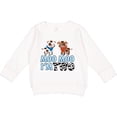 thumbnail image 2 of Inktastic Moo Moo I'm 2 with Cute Holstein Cows Toddler Sweatshirt, 2 of 4