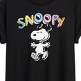 thumbnail image 3 of Peanuts - Snoopy Sketchy - Juniors Ideal Flowy Muscle T-Shirt, 3 of 6