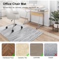 thumbnail image 4 of Anidaroel Ombre Office Chair Mat for Hardwood Floor, 48"x60" Under Desk Rug for Rolling Chair, Computer Desk Chair Mat, Anti-Slip Backing Large Floor Protector Rug for Home Office, Grey, 4 of 7