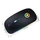 thumbnail image 2 of Ratón inalámbrico silencioso para computadora Ratón portátil recargable PC Accesorios para computadora portátil Negro esmerilado Guardurnaity EL4578-02B, 2 of 2